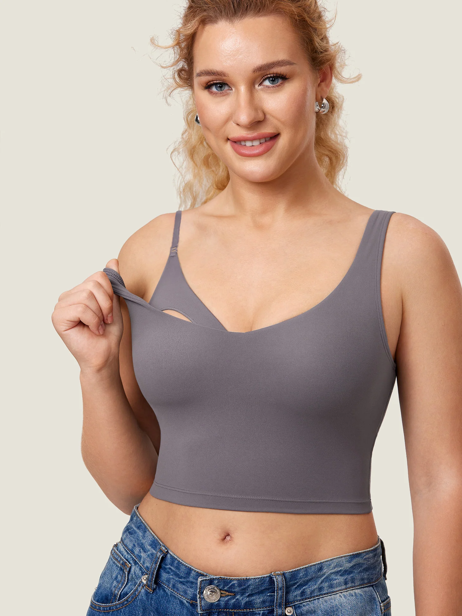 Natrelax® Nursing Crop Tank Top - Image 40